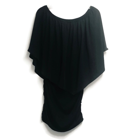 Black Off the Shoulder Dress - Picture 1 of 2
